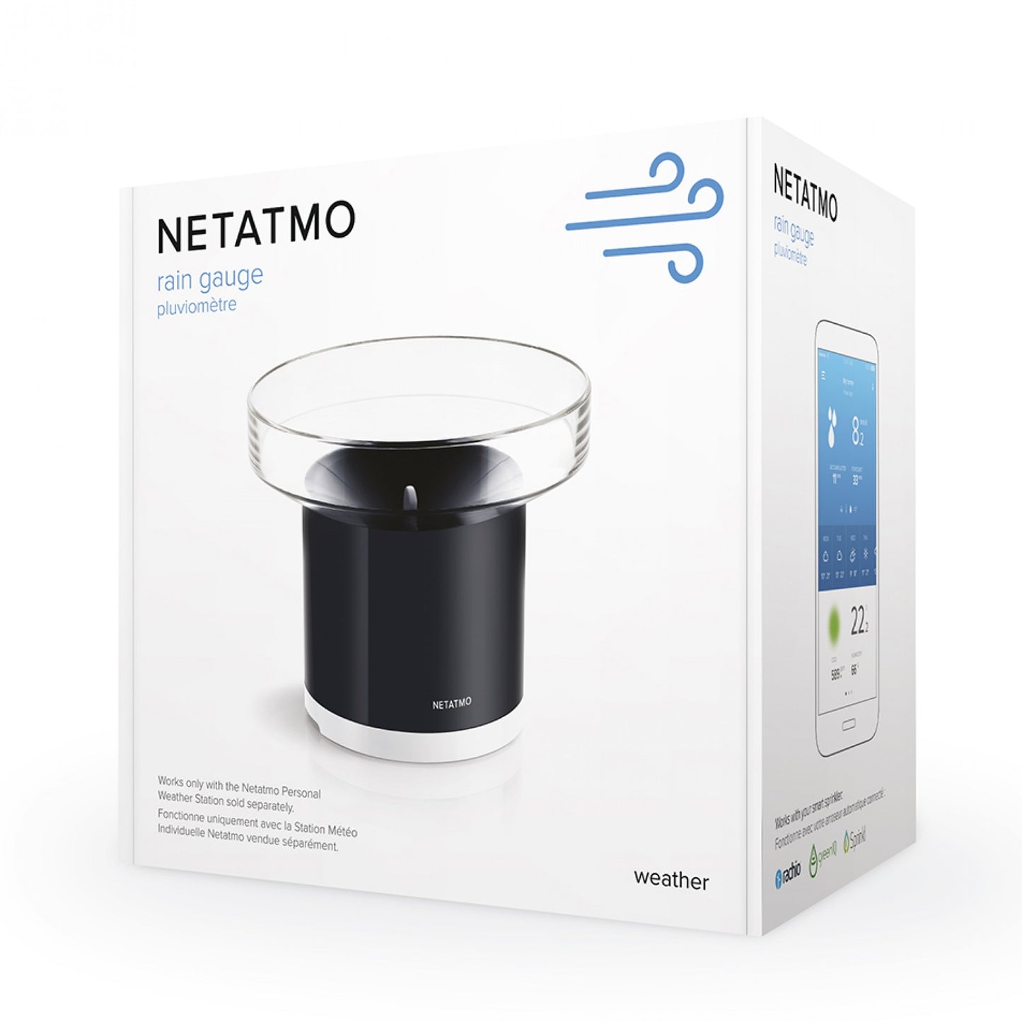 Netatmo • Pluviomètre Intelligent