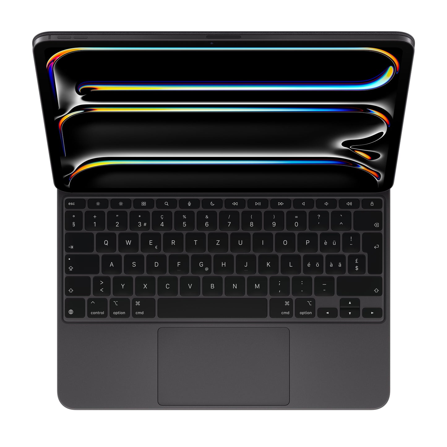 Magic Keyboard pour iPad Pro 13 pouces (M4) - Suisse - Noir