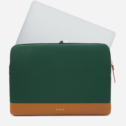 Casyx Classique • Etui pour Macbook Pro/Air • Vert Victorien