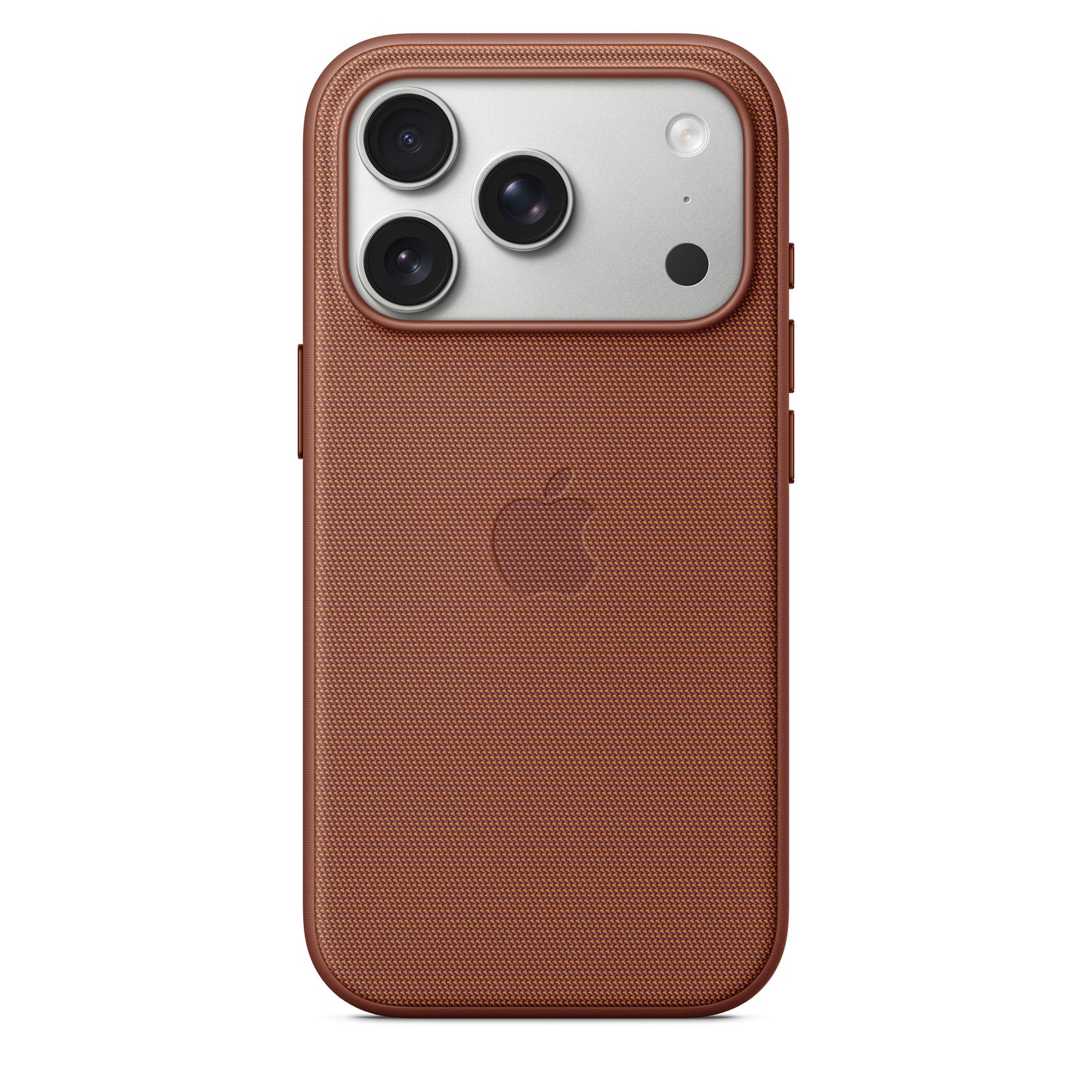 Coque en tissage technique avec MagSafe pour iPhone 17 Pro - Sienne