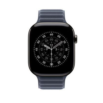 Apple • Bracelet à maillons magnétique Marine 46 mm - M/L