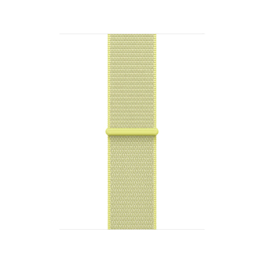 Boucle Sport jaune fluo 42 mm