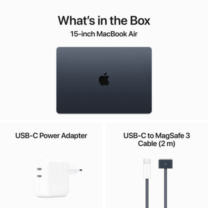 MacBook Air 15" M3 8C/16GB/256GB/GPU10C • Français • Minuit