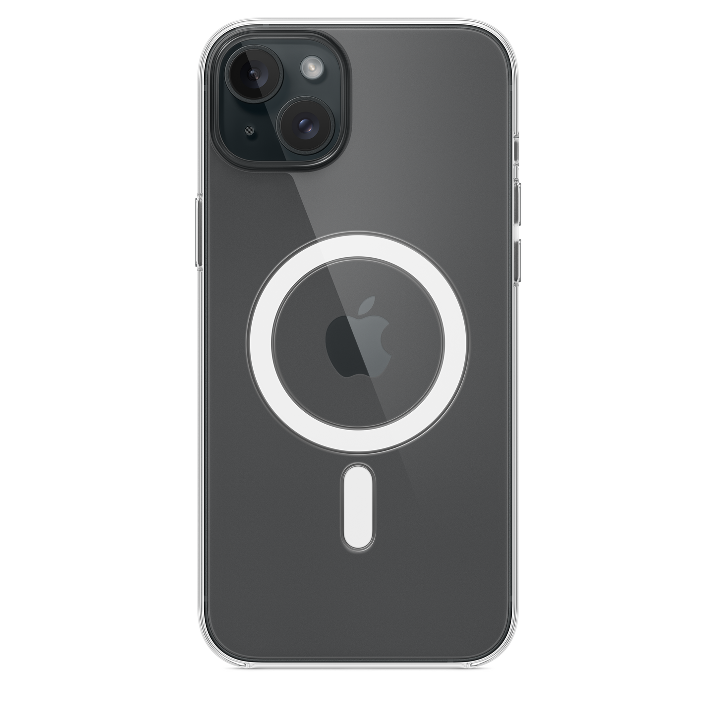 Coque transparente avec MagSafe pour iPhone 15 Plus
