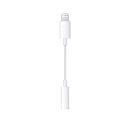 Apple Adaptateur Lightning vers mini-jack 3,5mm • 0.1m • Blanc