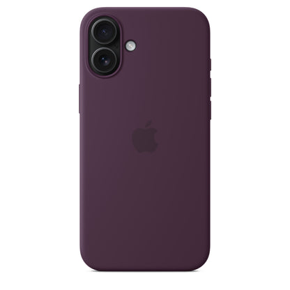 iPhone 16 Plus Coque en Silicone avec MagSafe • Prune