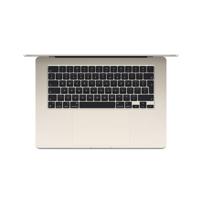 MacBook Air 15" M3 8C/8GB/256GBSSD/GPU 10C • Suisse-Français • Lumière Stellaire