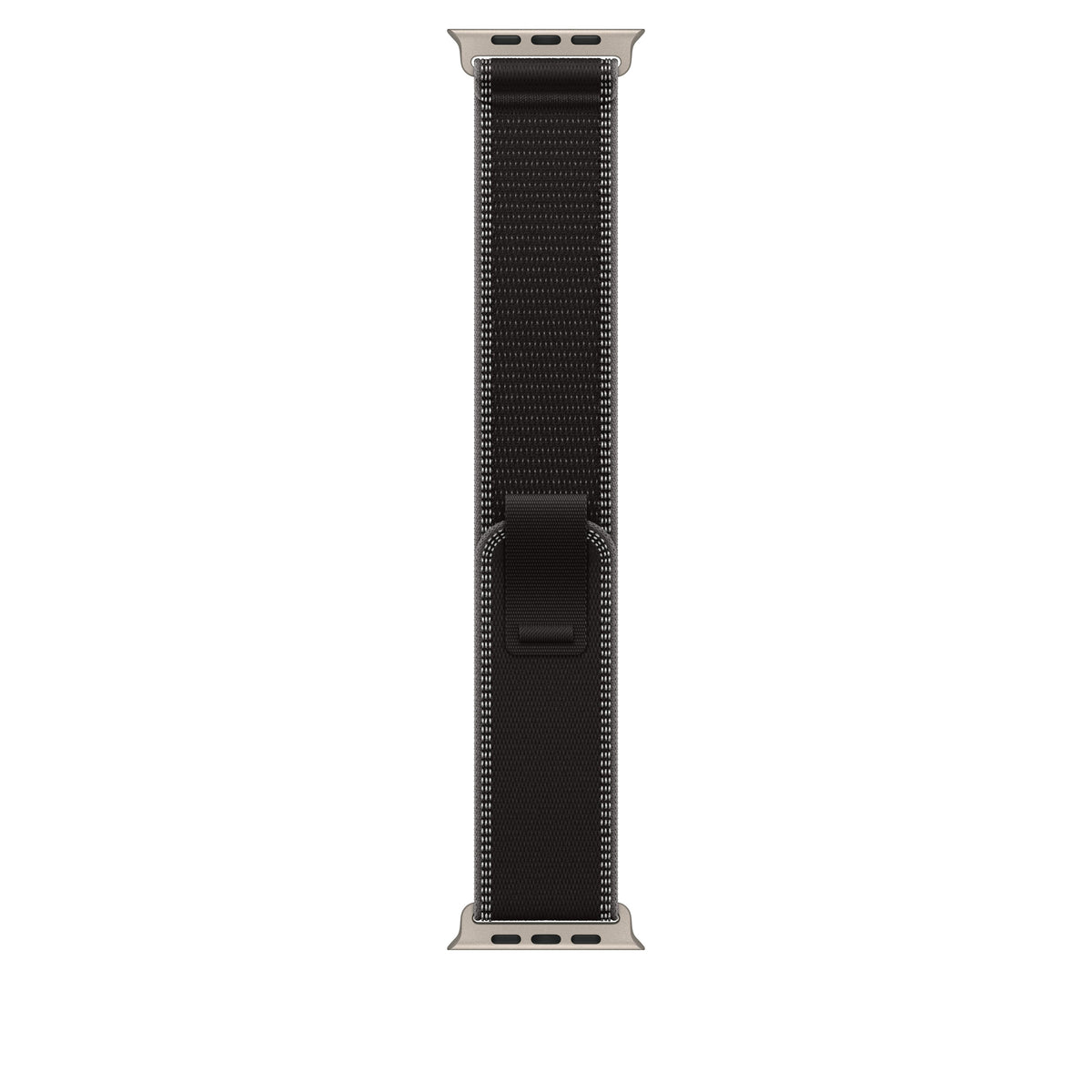 Boucle Trail noir/charbon 49 mm - M/L - Finition titane naturel