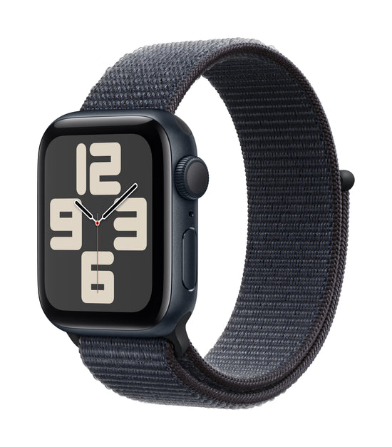 Apple Watch SE (2ème gén) • 40mm Minuit • Boucle Sport Minuit