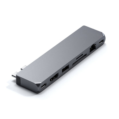 Satechi Pro Hub Max pour Macbook Pro • Gris Sidéral