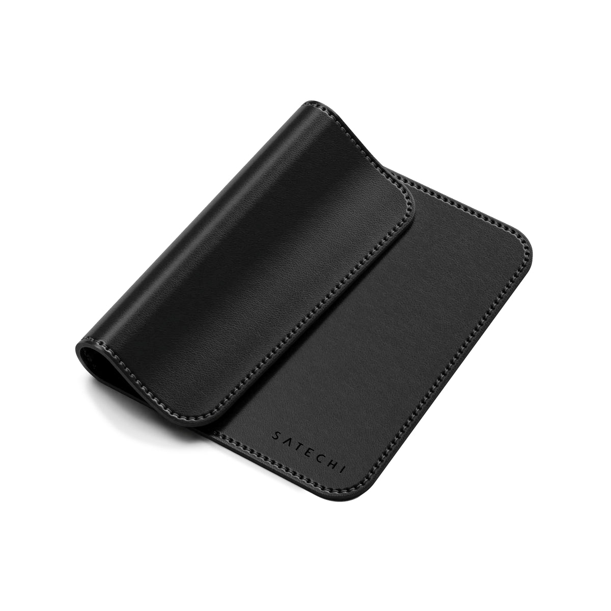 Satechi Eco Tapis de souris en cuir • Noir