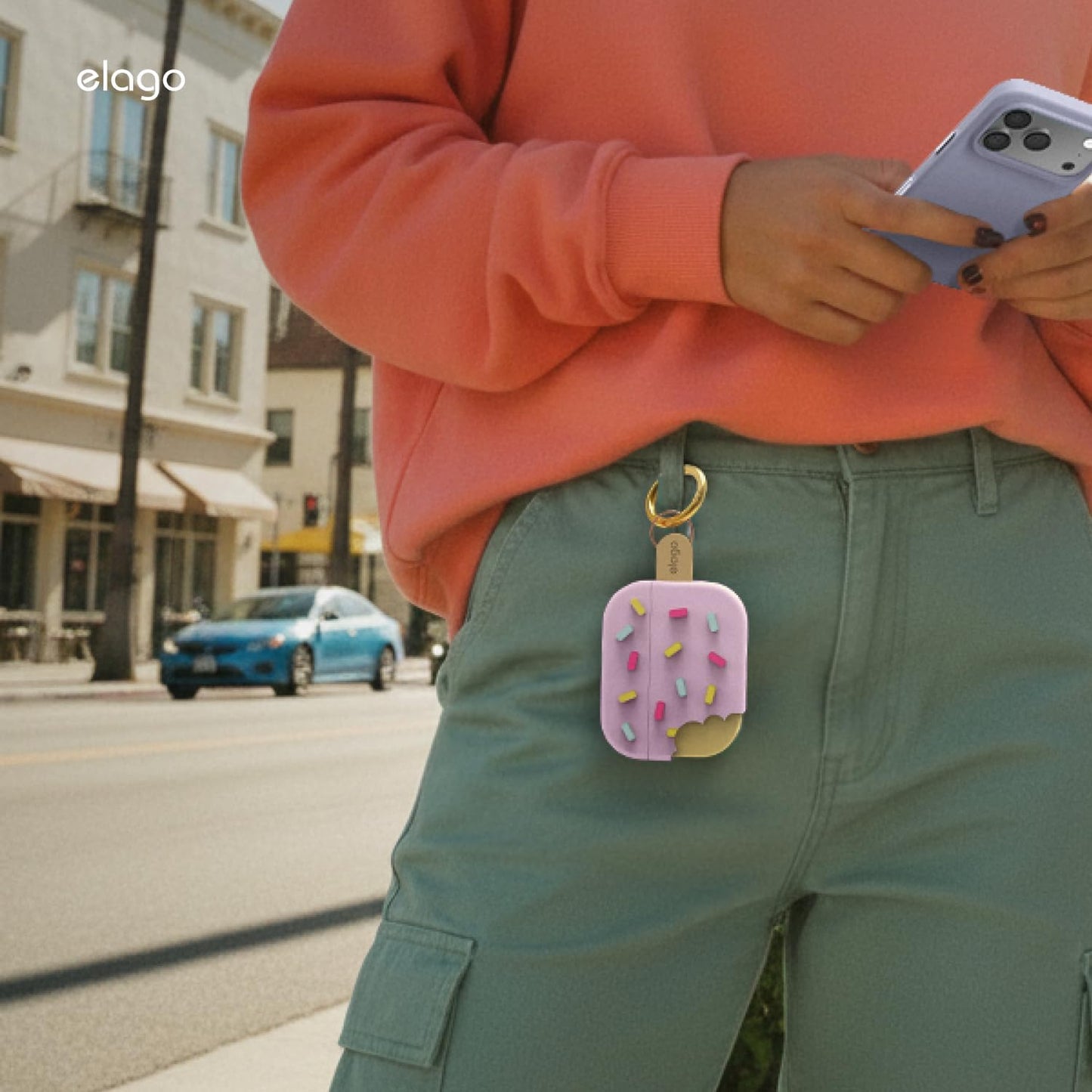 Elago • Coque Ice Cream Hang • AirPods Pro 3
