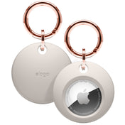 ELAGO Porte-clés pour AirTag • Gris Sable