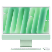 iMac 24 pouces avec écran Retina 4,5K: Puce Apple M4 avec CPU 8 cœurs et GPU 8 cœurs, 256 Go SSD - Vert