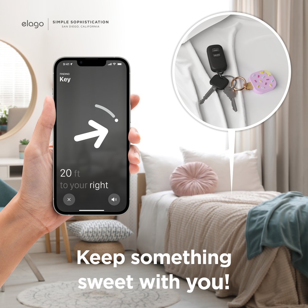 Elago • Coque Crème Glacée pour Airtag