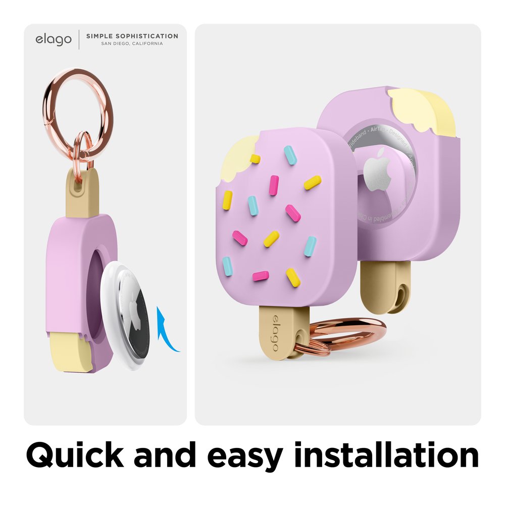 Elago • Coque Crème Glacée pour Airtag