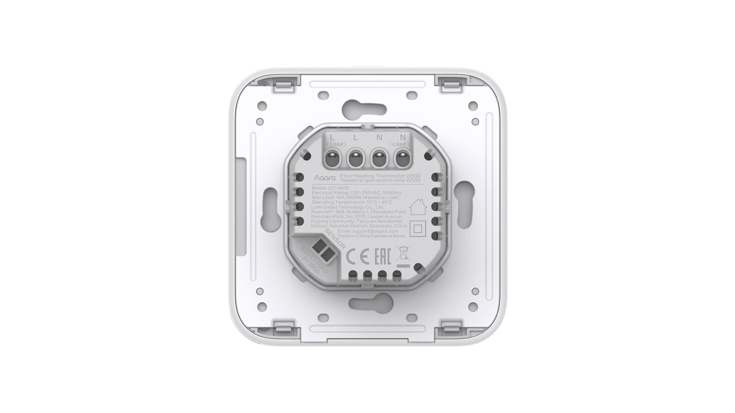 Aqara • Thermostat de chauffage au sol W500 • Thread/Zigbee