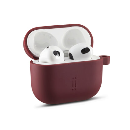 Lineheart Eco Pod • Coque AirPods 3rd Gen - Plume Rouge