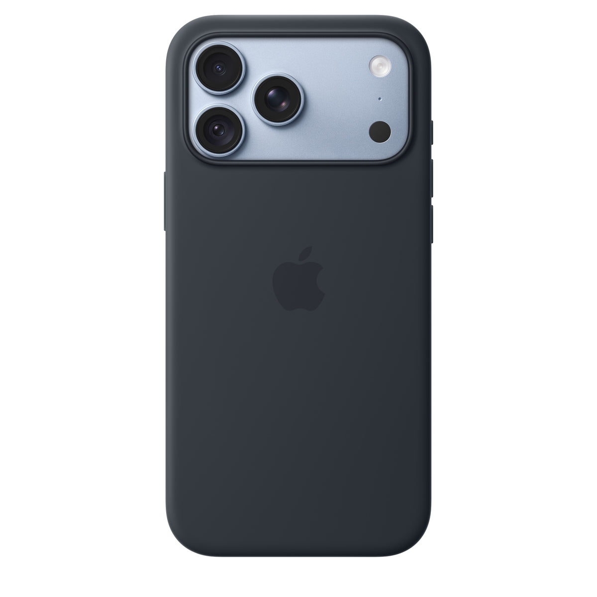 Coque en silicone avec MagSafe pour iPhone 18 Pro Max - Bleu marine