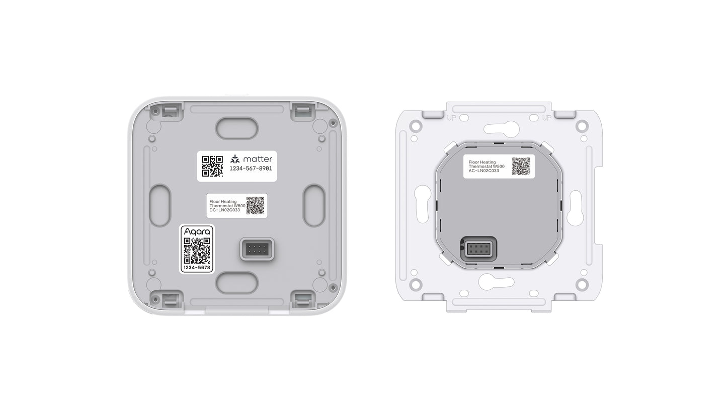 Aqara • Thermostat de chauffage au sol W500 • Thread/Zigbee