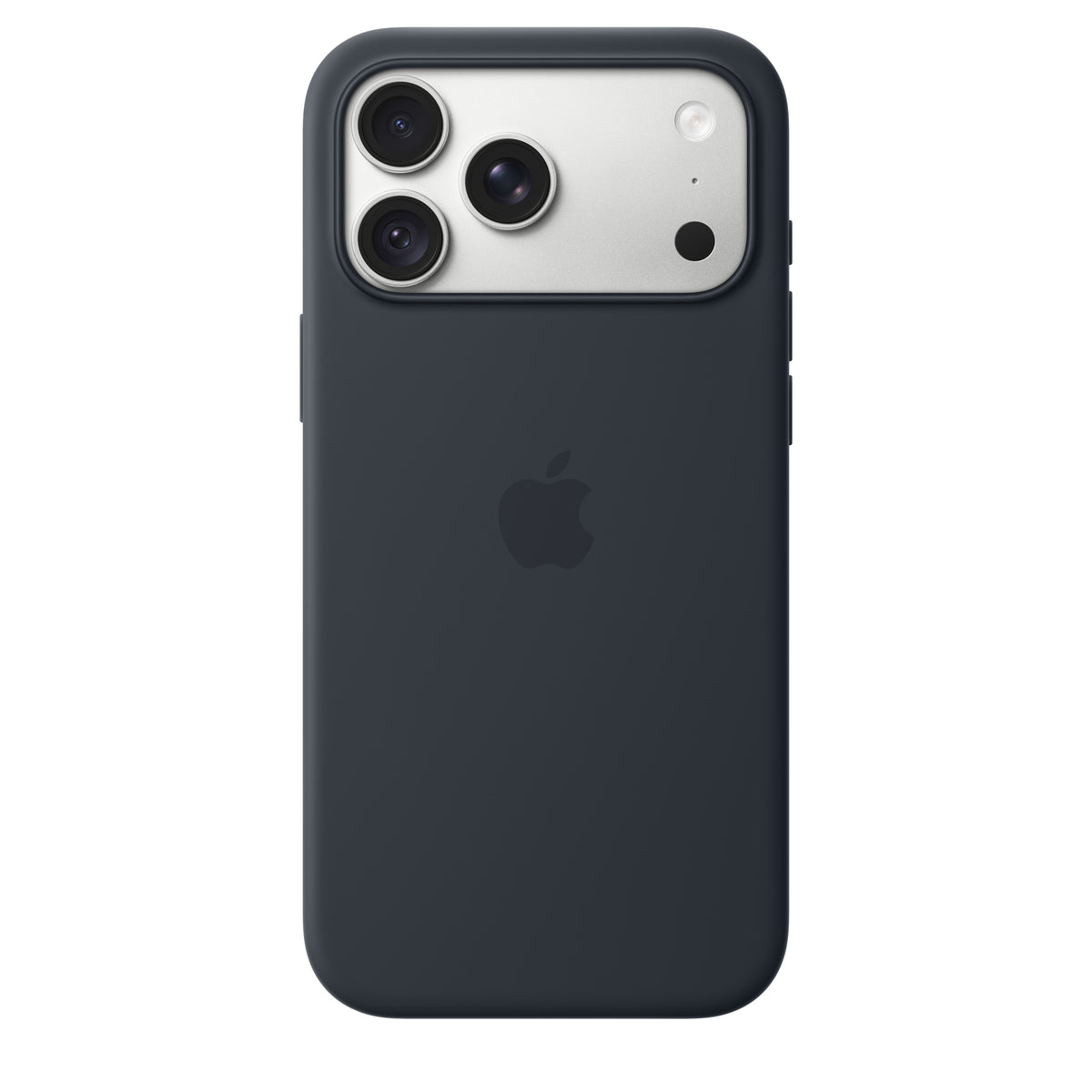 Coque en silicone avec MagSafe pour iPhone 18 Pro Max - Bleu marine