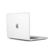 Lineheart Shell Glossy Coque pour MacBook Pro 14" M1/M2/M3/M4 • Transparent