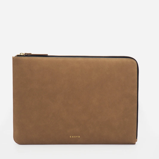 Casyx Atelier • Etui pour Macbook Pro/Air 13" • Sable