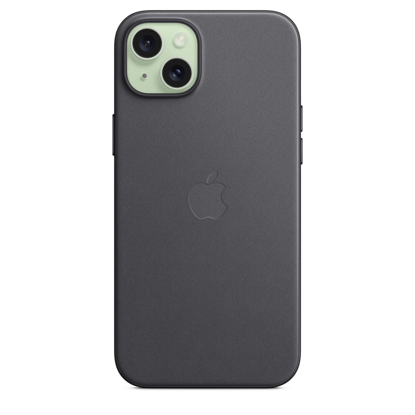Apple Coque en tissage fin avec MagSafe pour iPhone 15 Plus • Noir