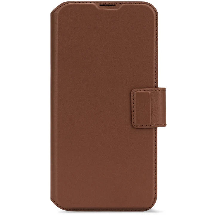 Decoded • Etui Portefeuille amovible pour iPhone 16 Pro • Brun