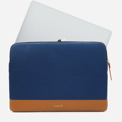 Casyx Classique • Etui pour Macbook Pro/Air • Bleu Cobalt