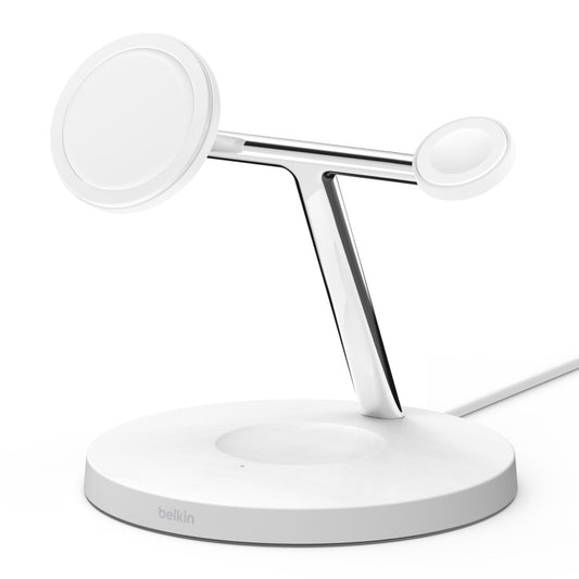 Belkin BoostCharge Pro 3 en 1 • Blanc