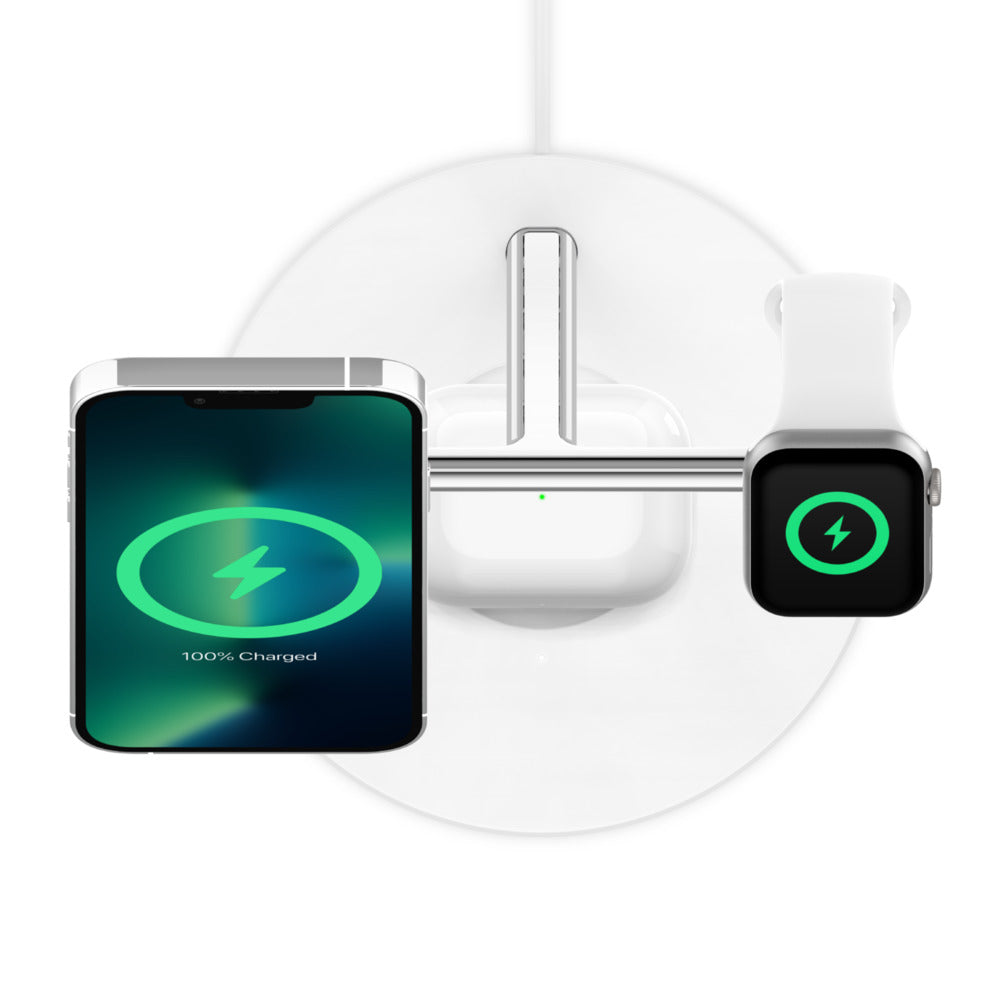 Belkin BoostCharge Pro 3 en 1 • Blanc