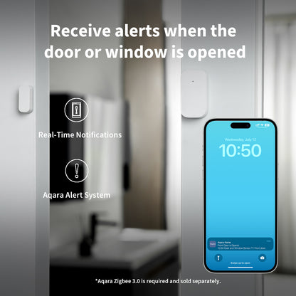 Aqara Capteur d'ouverture porte et fenêtre T1