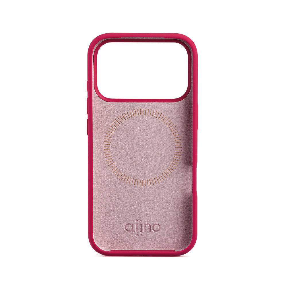 Lineheart Allure • Coque iPhone 17 Pro • Cerise