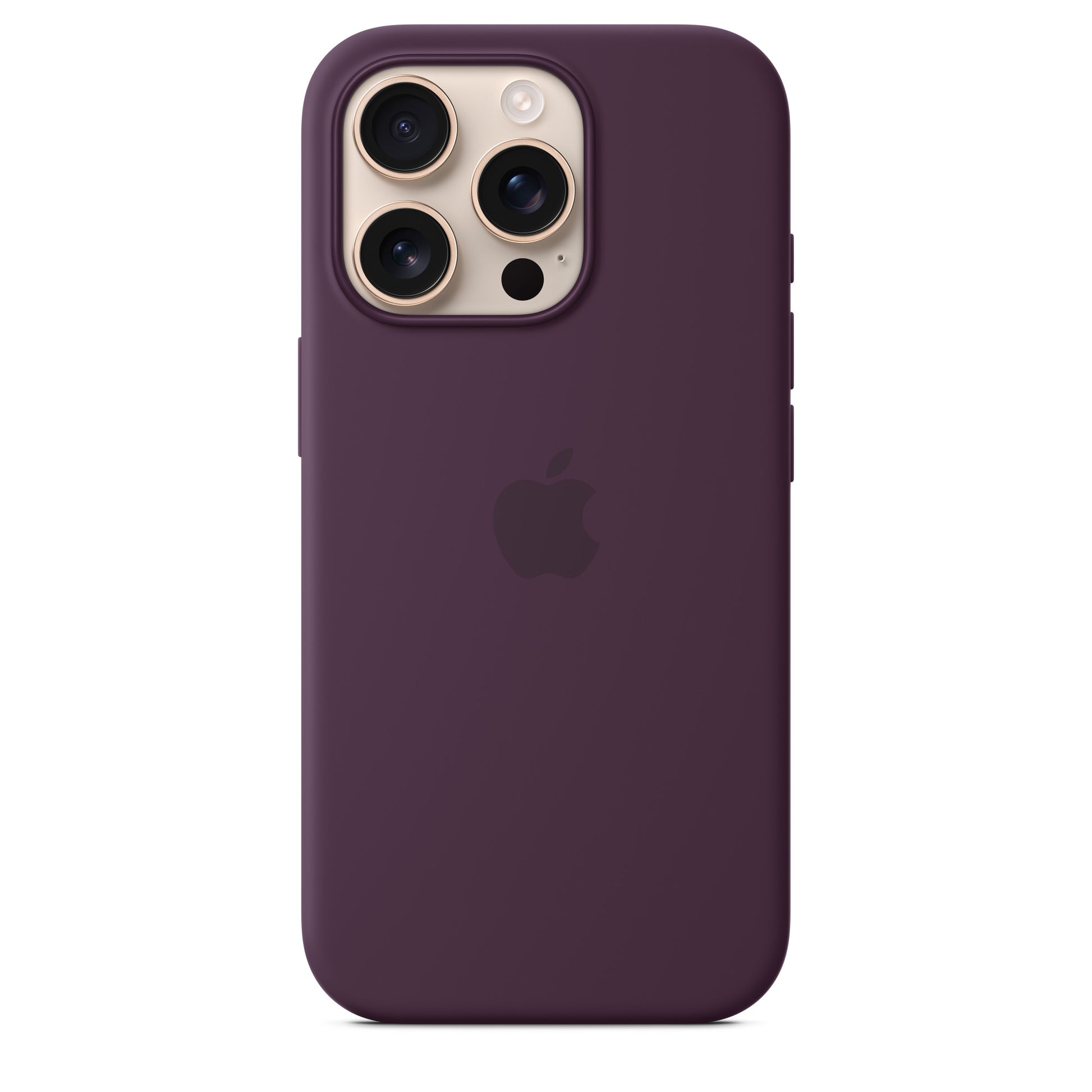 iPhone 16 Pro Coque en Silicone avec MagSafe • Prune