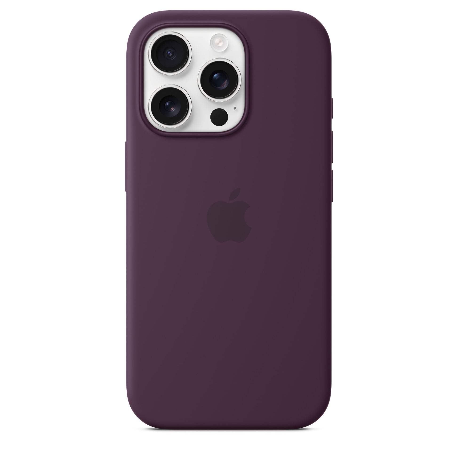 iPhone 16 Pro Coque en Silicone avec MagSafe • Prune