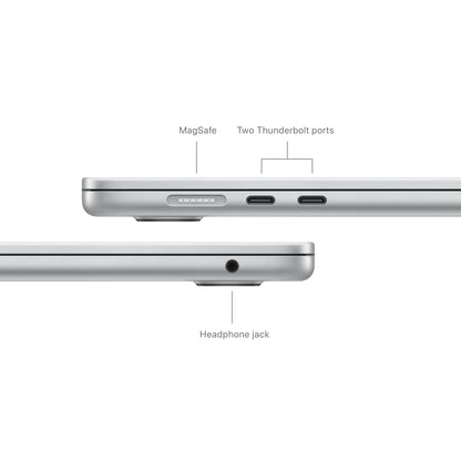 MacBook Air 15" M3 8C/8GB/256GBSSD/GPU 10C • Suisse-Français • Argent