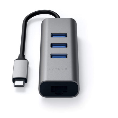 Satechi hub USB-C vers USB-A • Gris Sidéral