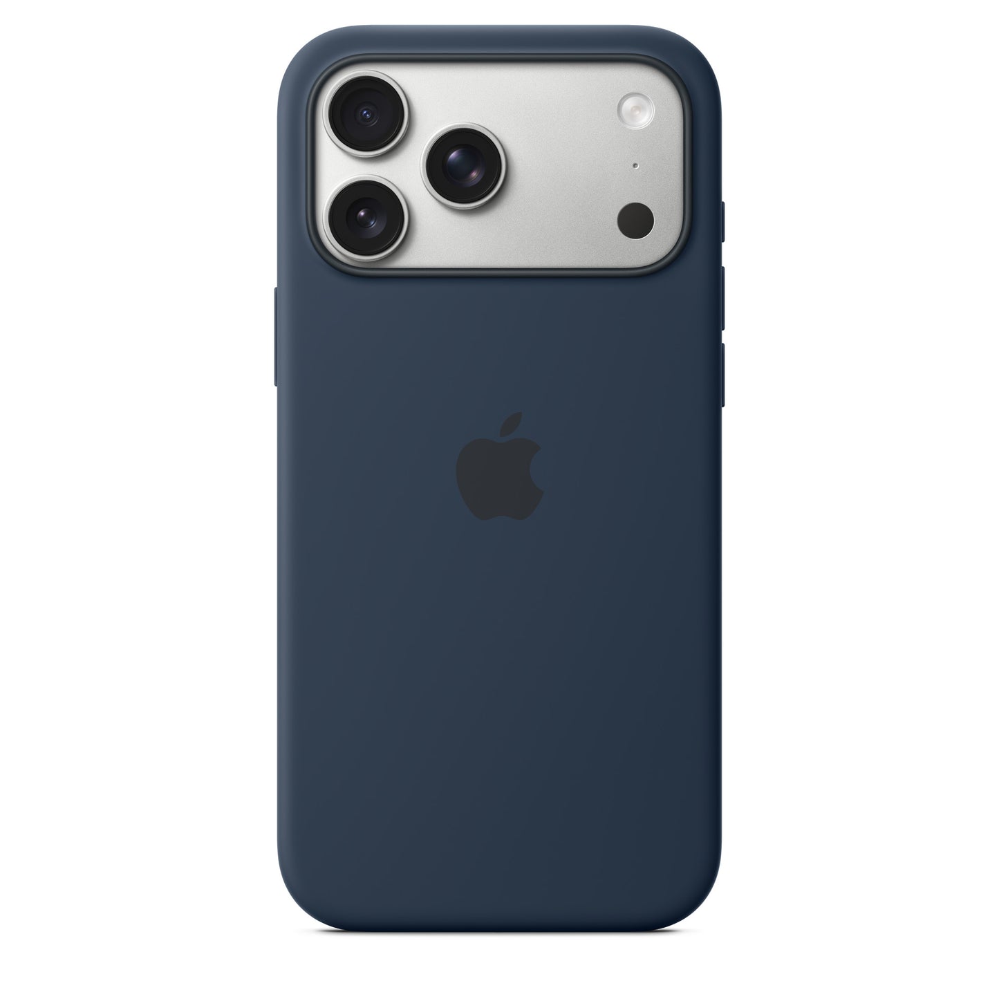 Coque en silicone avec MagSafe pour iPhone 17 Pro Max - Minuit