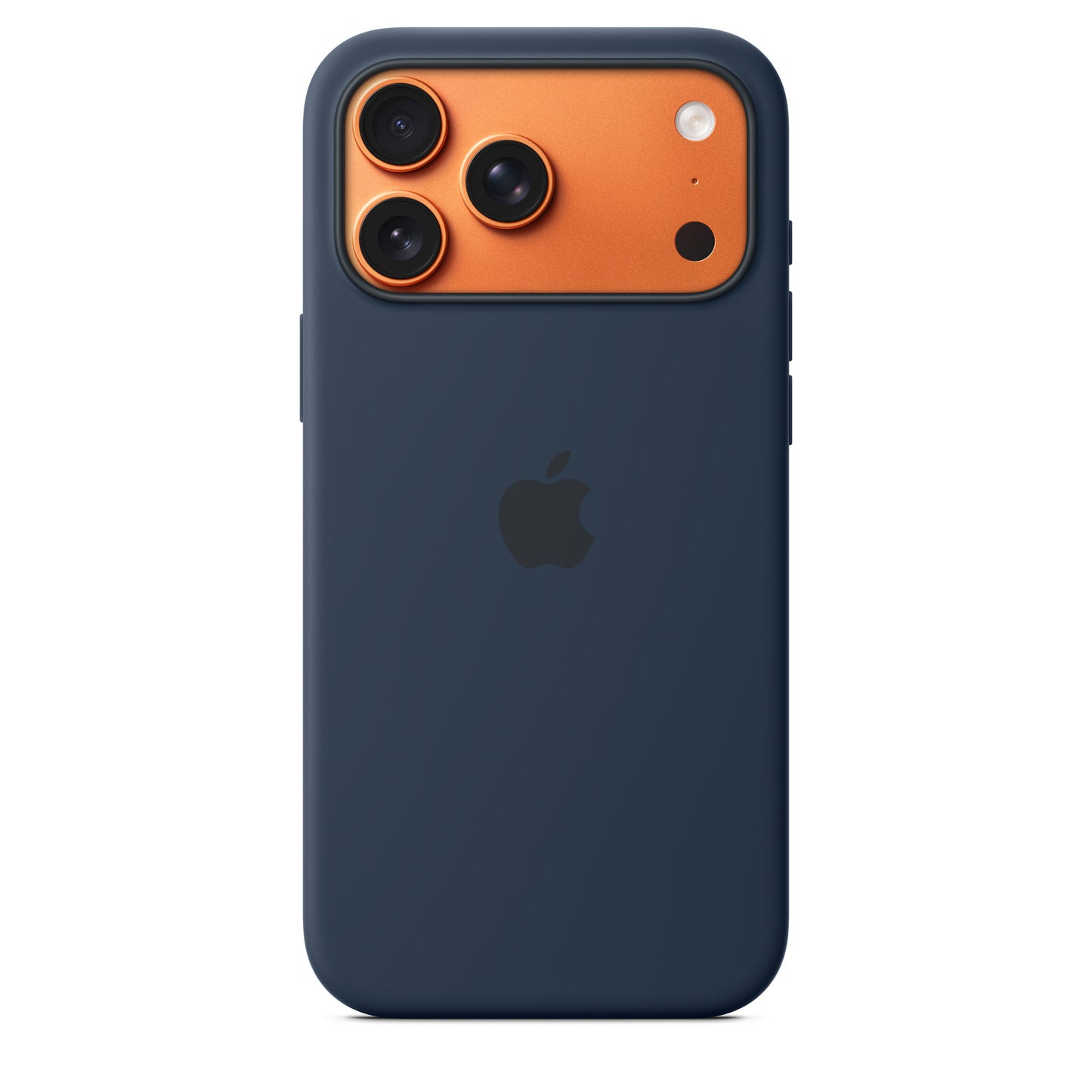 Coque en silicone avec MagSafe pour iPhone 17 Pro Max - Minuit