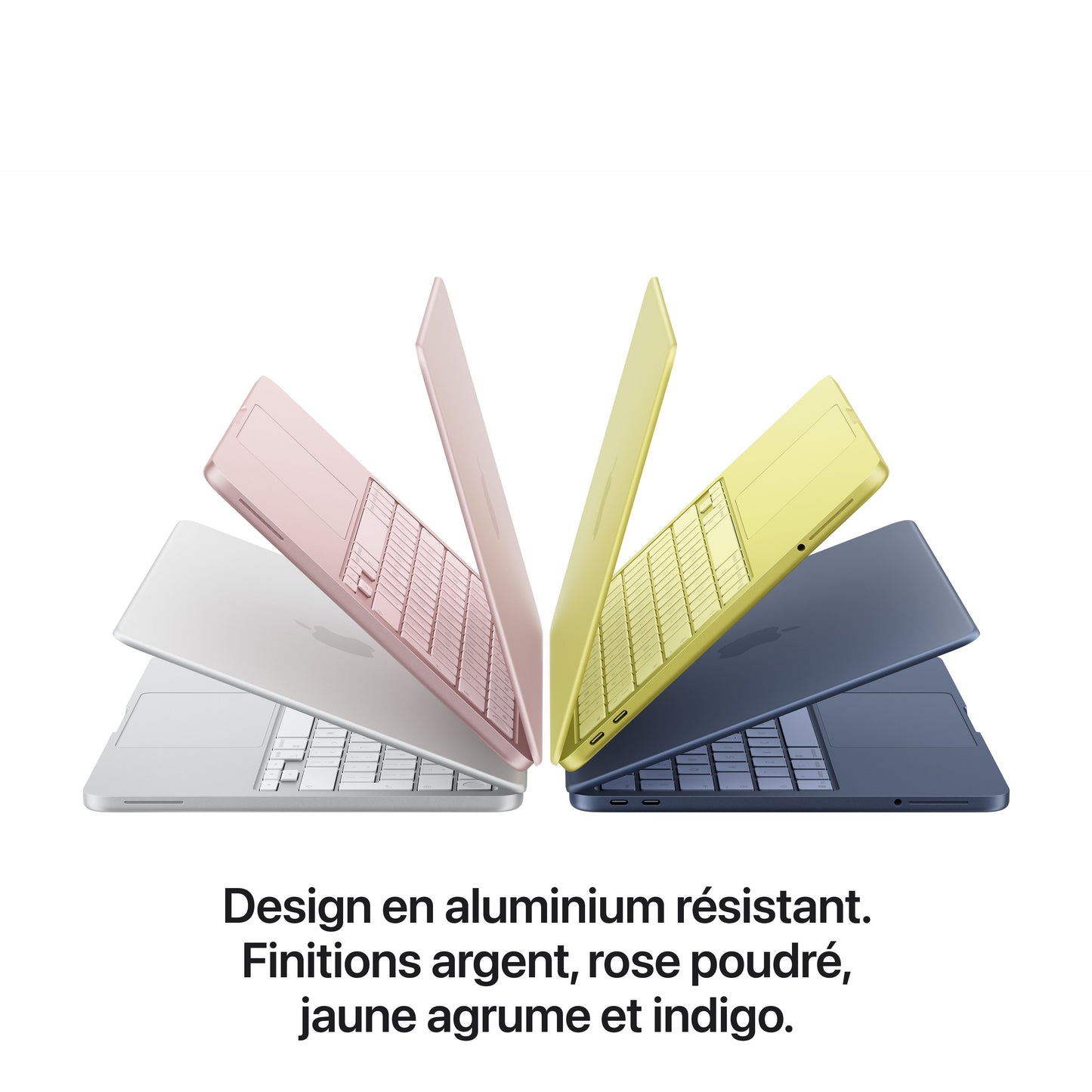 MacBook Neo 13 pouces: Puce Apple A18 Pro avec CPU 6 cœurs et GPU 5 cœurs, Magic Keyboard, 256 Go SSD - Argent