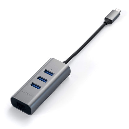 Satechi hub USB-C vers USB-A • Gris Sidéral