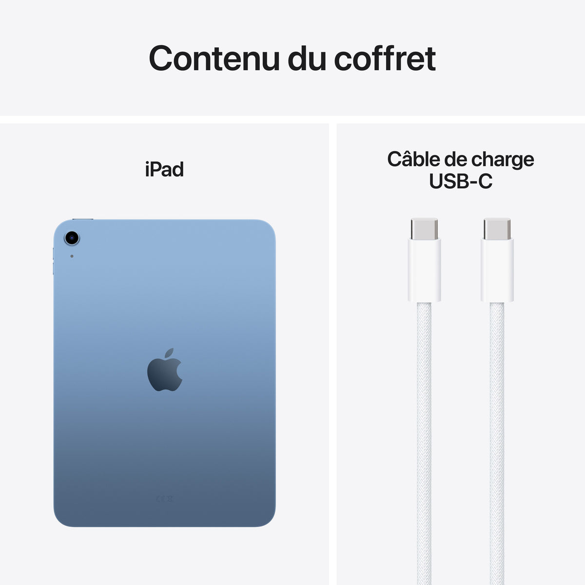 iPad Wi-Fi 128 Go - Bleu (A16)