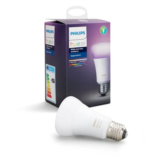 Philips Hue (E27) White & Color • 1 Ampoule