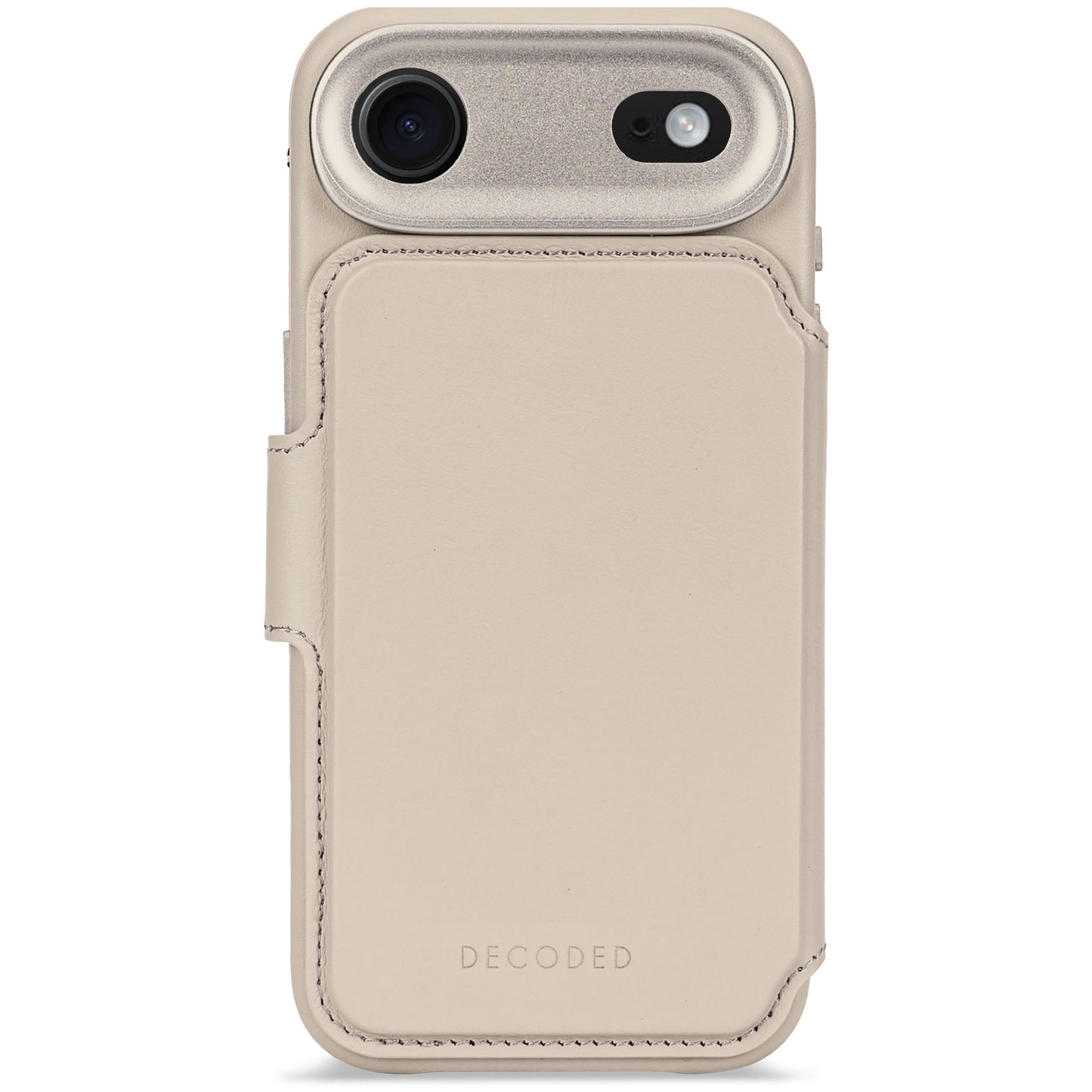 Decoded • Etui Portefeuille amovible pour iPhone Air • Argile
