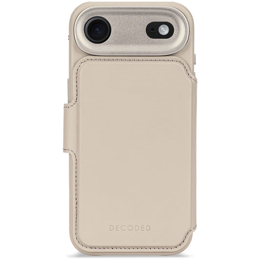 Decoded • Etui Portefeuille amovible pour iPhone Air • Argile
