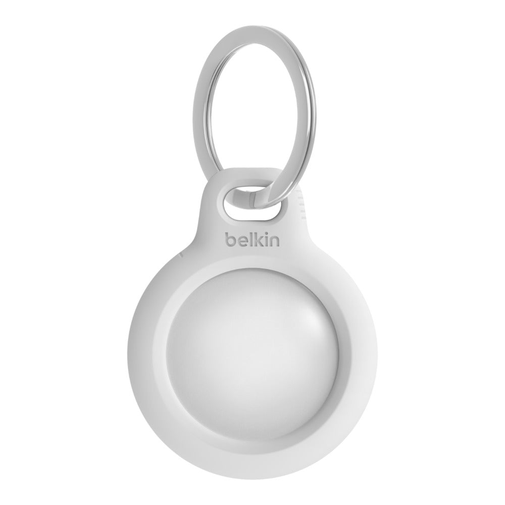 Porte-clés Belkin sécurisé pour AirTag • Blanc