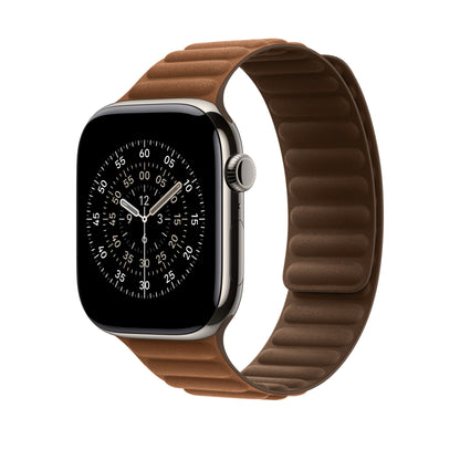 Apple • Bracelet à maillons magnétique Caramel 46 mm - S/M