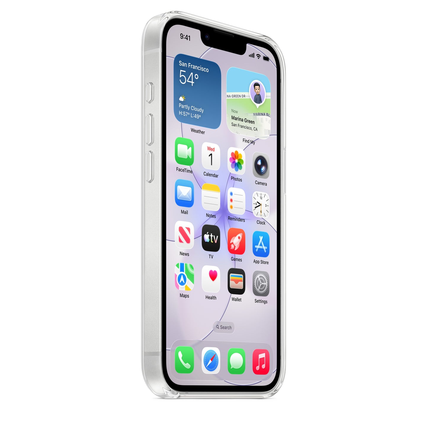 Coque transparente avec MagSafe pour iPhone 17e