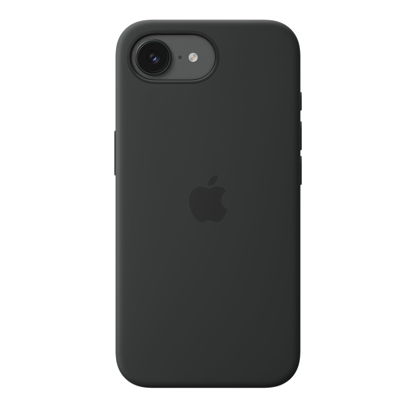 Coque en silicone avec MagSafe pour iPhone 17e - Noir